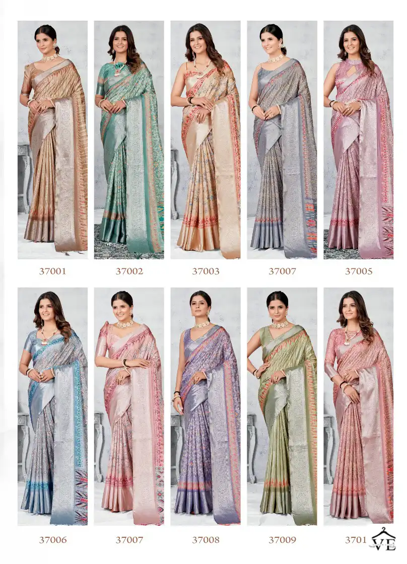 The Fabrica Saffron Vol-2 Soft Dola Jacquard Wholesale Saree Catalog — Wholesale Sarees, MPA wholesale from Surat — view 11