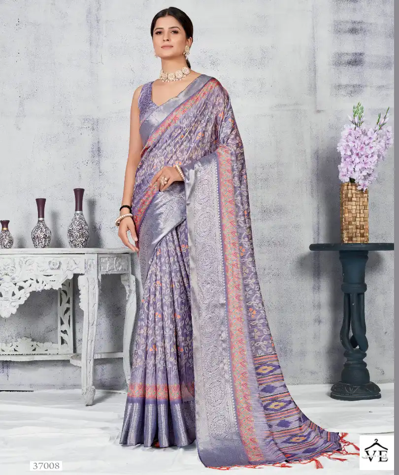 The Fabrica Saffron Vol-2 Soft Dola Jacquard Wholesale Saree Catalog — Wholesale Sarees, MPA wholesale from Surat — view 1