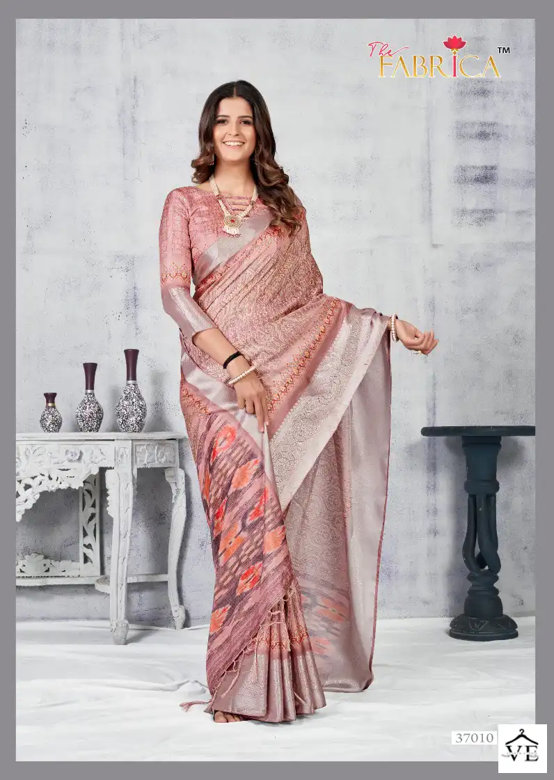 The Fabrica Saffron Vol-2 Soft Dola Jacquard Wholesale Saree Catalog — Wholesale Sarees, MPA wholesale from Surat - Gallery Image 10