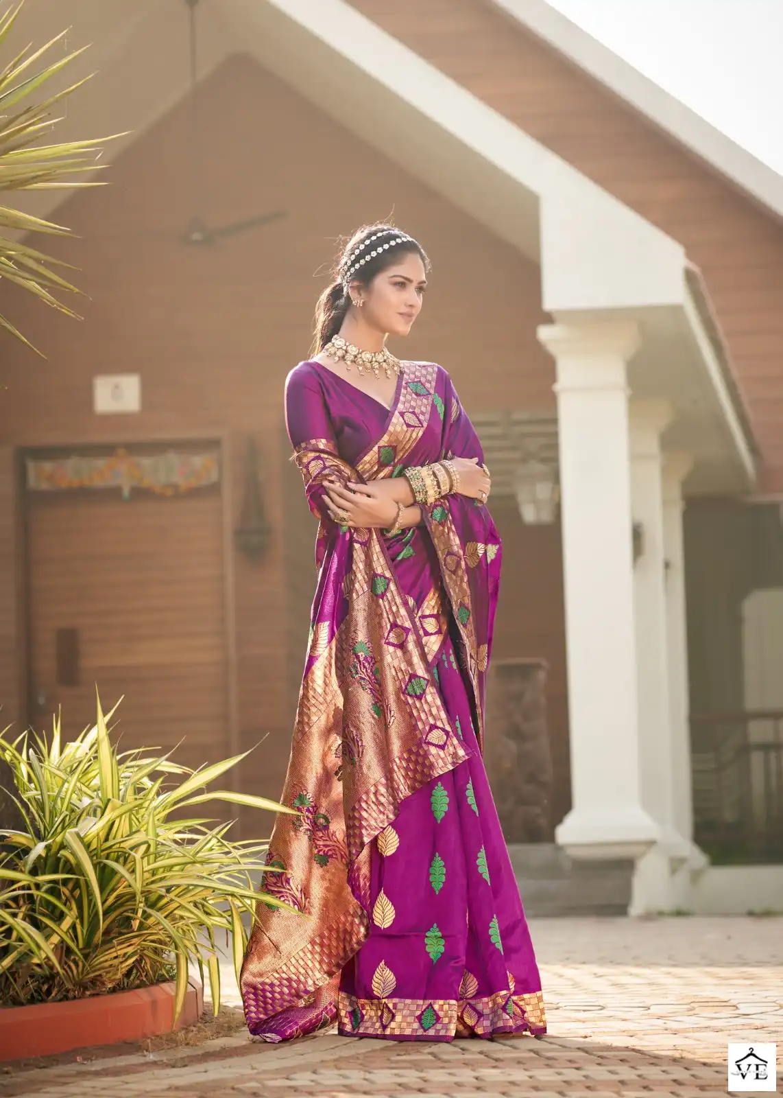 The Fabrica Saga Soft Silk Jacquard Wholesale Saree Catalog — Wholesale Sarees, MPA wholesale from Surat - Gallery Image 2