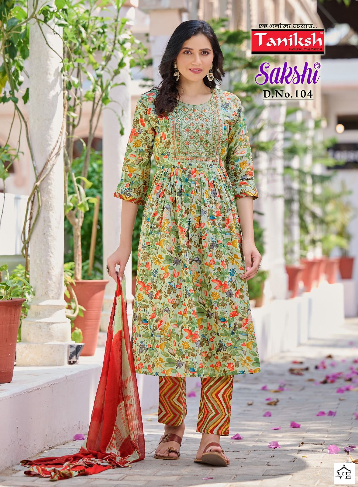 Taniksh Sakshi Pure Cotton Wholesale Readymade Salwar Suit Catalog — Wholesale Salwar Suits, MPA wholesale from Surat - Gallery Image 4