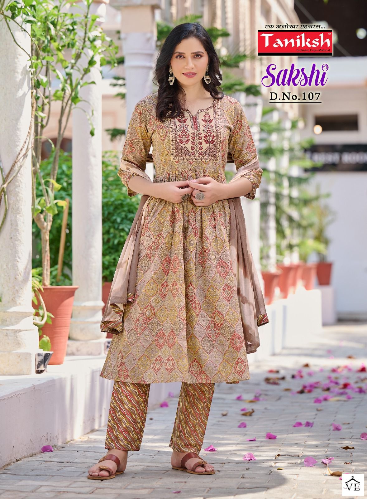 Taniksh Sakshi Pure Cotton Wholesale Readymade Salwar Suit Catalog — Wholesale Salwar Suits, MPA wholesale from Surat — view 7