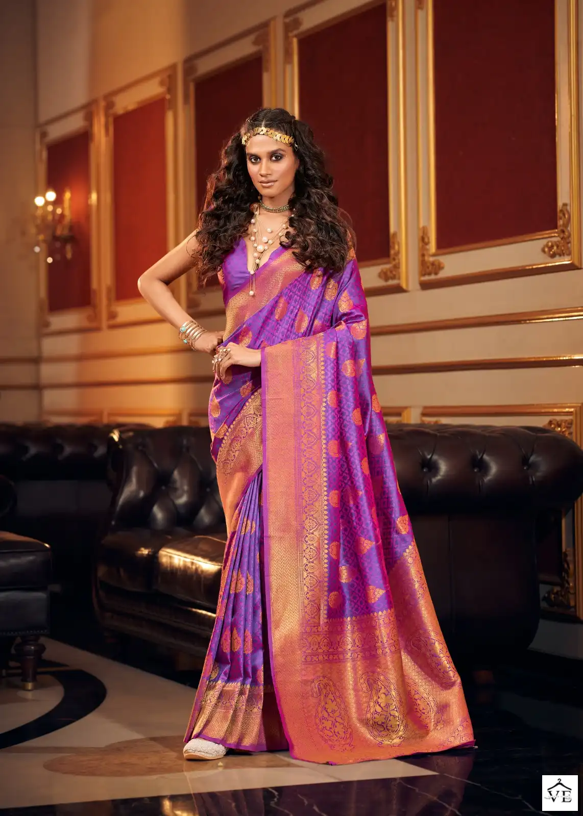 The Fabrica Samira Handloom Weaving Silk Wholesale Saree Catalog — Wholesale Sarees, MPA wholesale from Surat - Gallery Image 3
