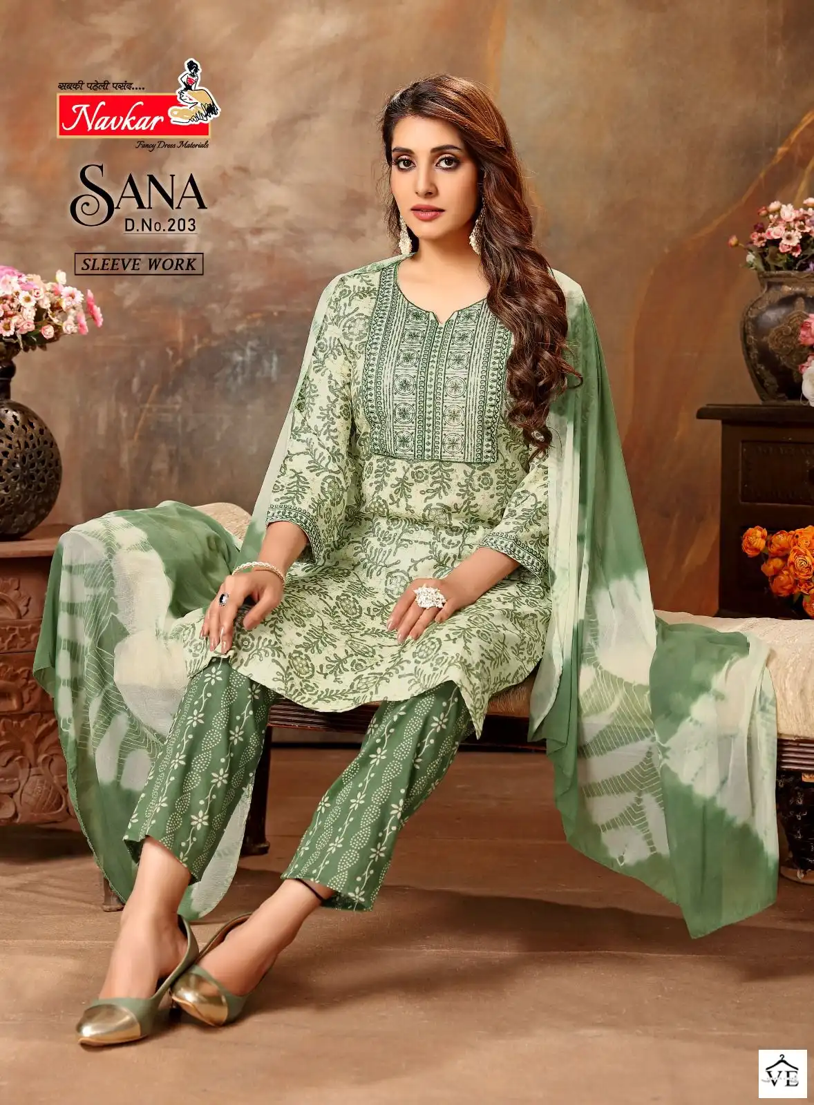 Navkar Sana Vol 2 Rayon Wholesale Readymade Salwar Suit Catalog — Wholesale Salwar Suits, MPA wholesale from Surat - Gallery Image 5