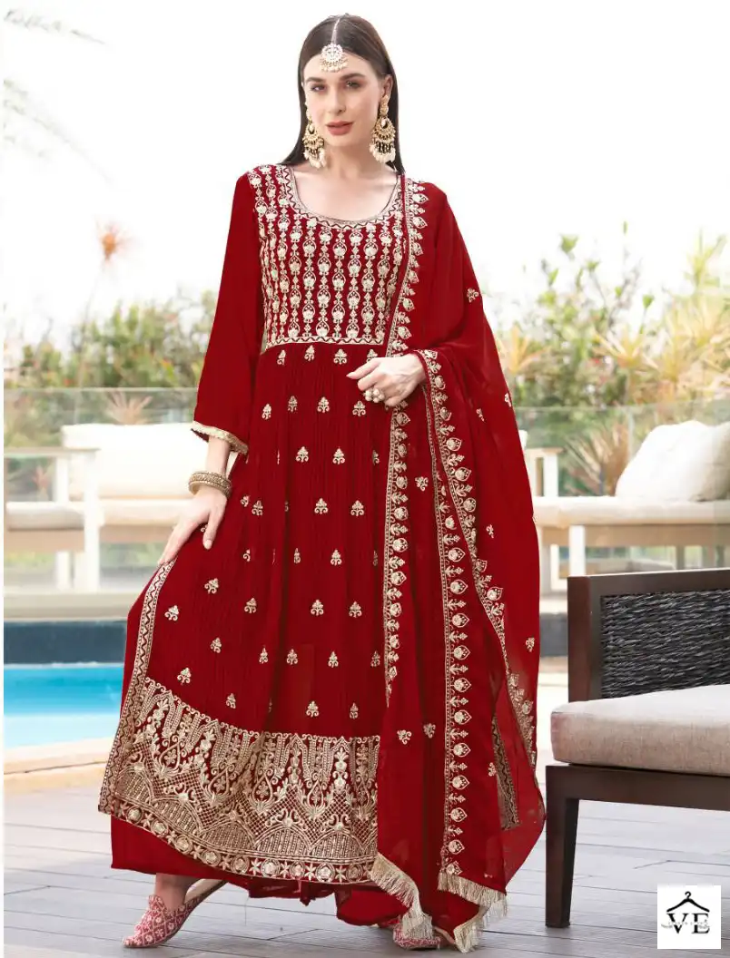 Al_Khushbu Sanchal Vol 1 Georgette Wholesale Pakistani Salwar Kameez Catalog — Wholesale Salwar Suits, MPA wholesale from Surat — view 1