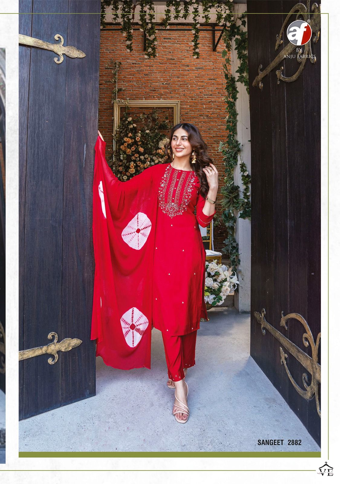 Anju Fabrics Sangeet Vol 3 Viscose Wholesale Readymade Salwar Suit Catalog — Wholesale Salwar Suits, MPA wholesale from Surat - Gallery Image 4