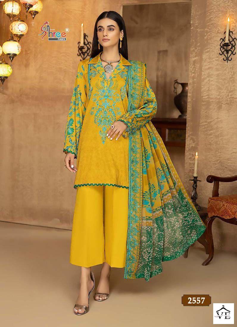 Shree Fabs Sapphire Vol 1 Mini Nx Cotton Wholesale Pakistani Salwar Suit Catalog — Wholesale Salwar Suits, MPA wholesale from Surat - Gallery Image 3