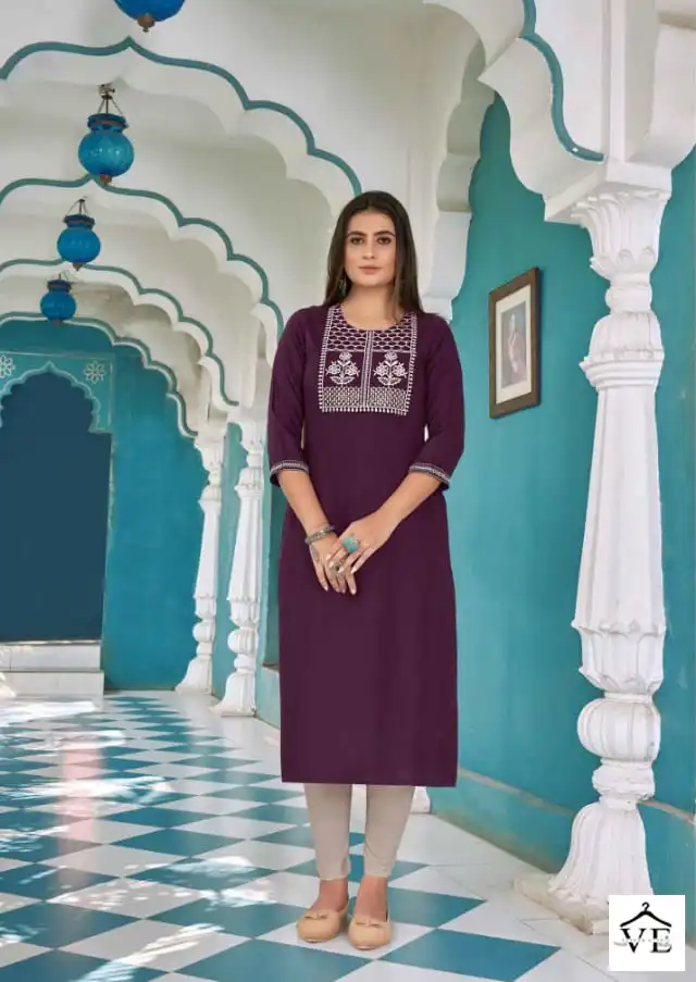 Kalaroop Seagull Vol 4 Fancy Rayon Wholesale Kurti Catalog — Wholesale Kurtis, MPA wholesale from Surat - Gallery Image 3