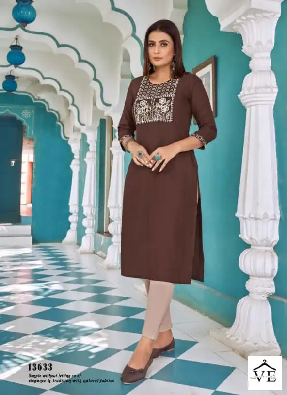 Kalaroop Seagull Vol 4 Fancy Rayon Wholesale Kurti Catalog — Wholesale Kurtis, MPA wholesale from Surat - Gallery Image 2