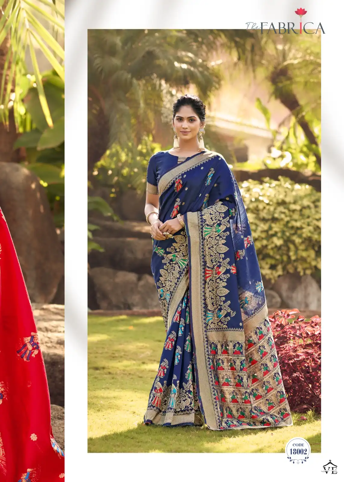 The Fabrica Selma Soft Silk Jacquard Wholesale Saree Catalog — Wholesale Sarees, MPA wholesale from Surat - Gallery Image 3