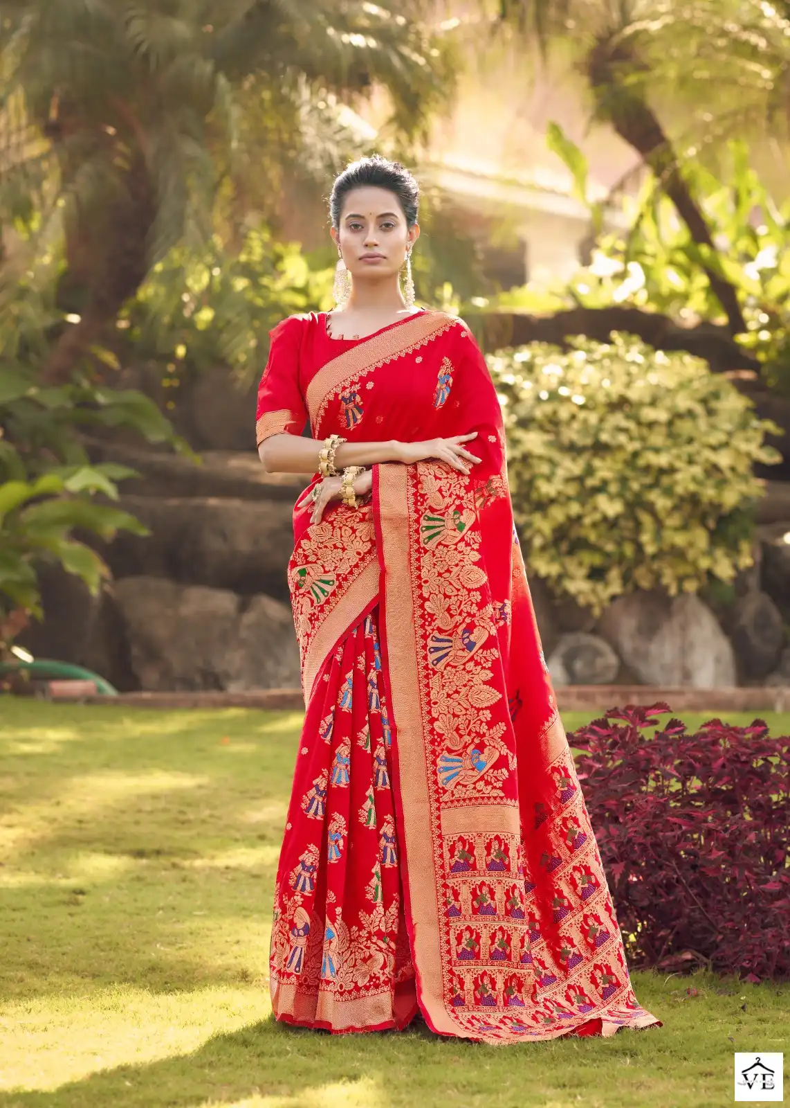 The Fabrica Selma Soft Silk Jacquard Wholesale Saree Catalog — Wholesale Sarees, MPA wholesale from Surat - Gallery Image 5