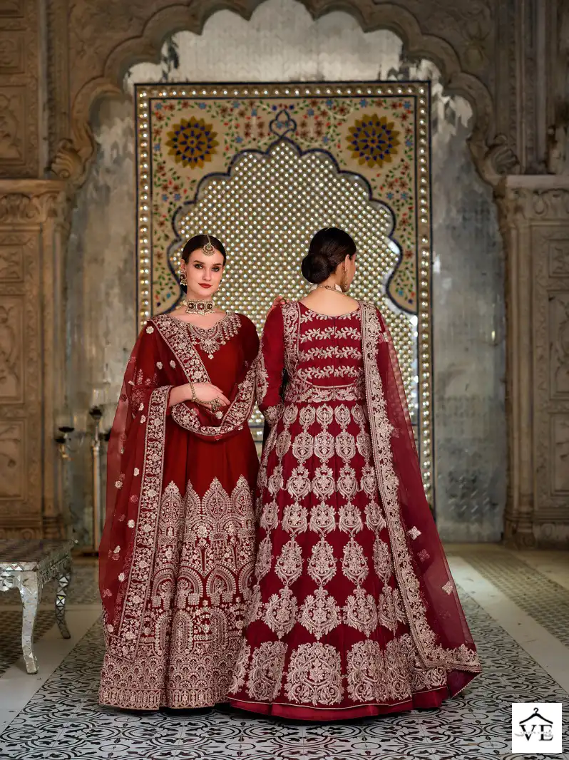 Senhora Dulhan Vol-42 9000 Velvet Wholesale Bridal Suit Catalog — Wholesale Salwar Suits, MPA wholesale from Surat - Gallery Image 3