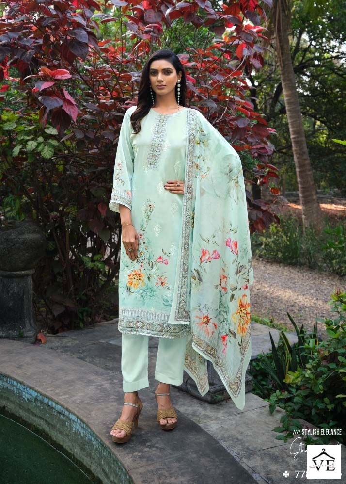 Belliza Designer Senora Jam Cotton Wholesale Designer Salwar Suit Catalog — Wholesale Salwar Suits, MPA wholesale from Surat - Gallery Image 4