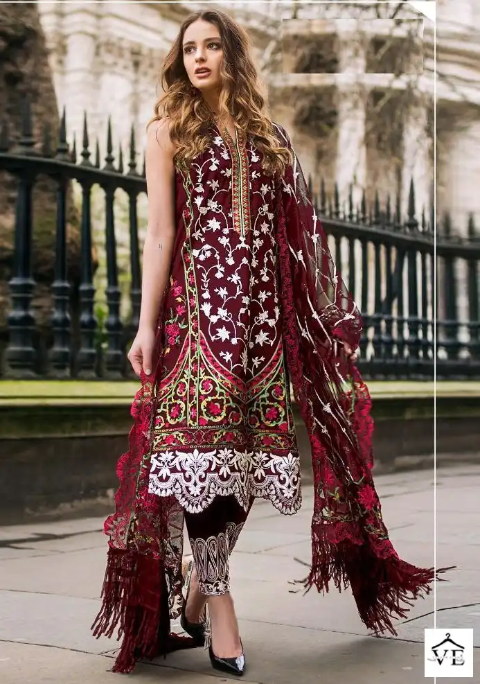 SF-108 Net Wholesale Pakistani Suit — Wholesale Salwar Suits, MPA wholesale from Surat — view 1