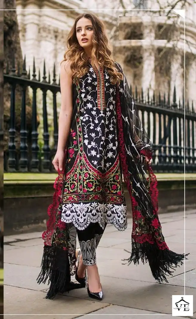 SF-108 Net Wholesale Pakistani Suit — Wholesale Salwar Suits, MPA wholesale from Surat - Gallery Image 5