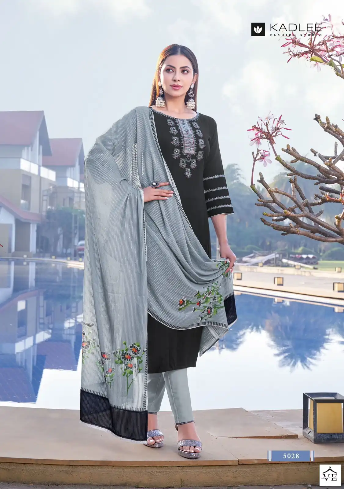 Kadlee Shanaya Vol 5 Rayon Wholesale Readymade Suits Catalog — Wholesale Salwar Suits, Kadlee Fashion Studio wholesale from Surat - Gallery Image 6