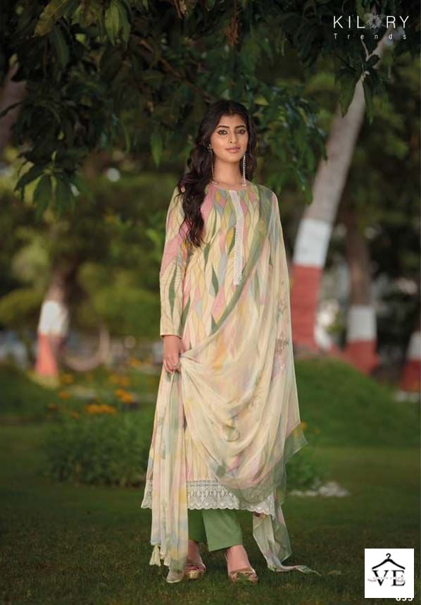 Kilory Trendz Sharon Lawn Cotton Wholesale Designer Salwar Suit Catalog — Wholesale Salwar Suits, MPA wholesale from Surat - Gallery Image 6
