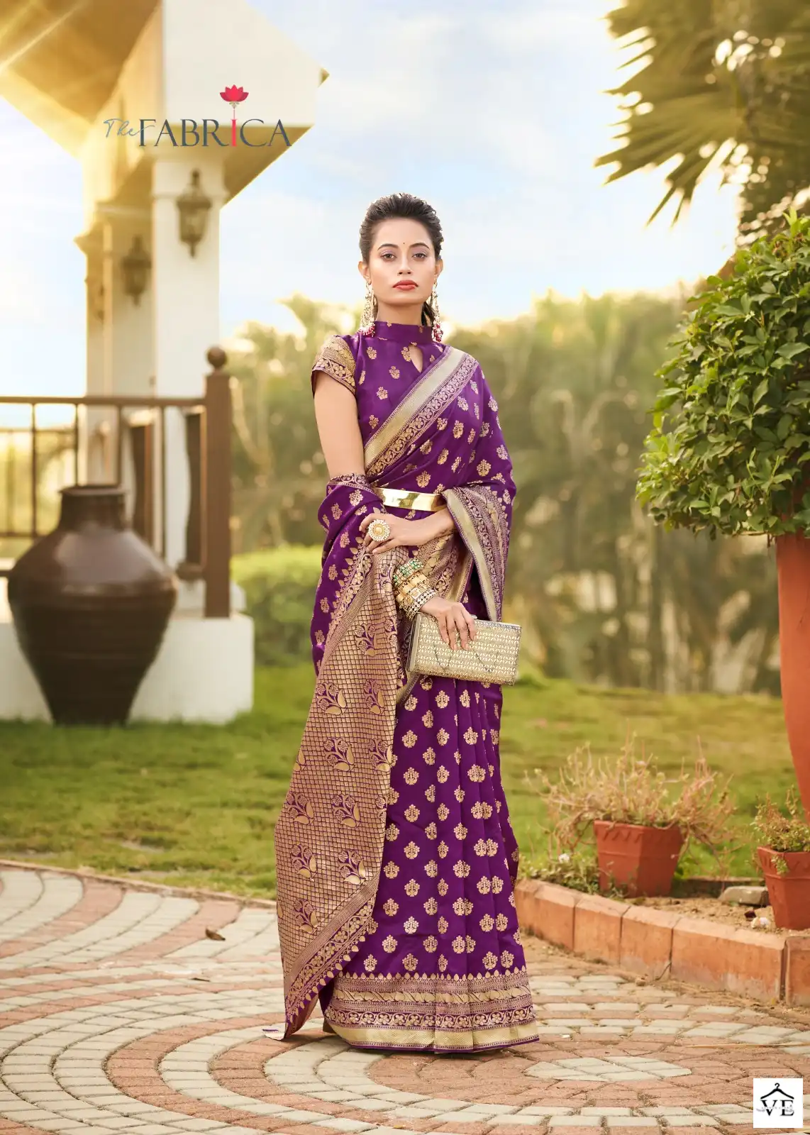The Fabrica Shaz Soft Silk Jacquard Wholesale Saree Catalog — Wholesale Sarees, MPA wholesale from Surat - Gallery Image 5