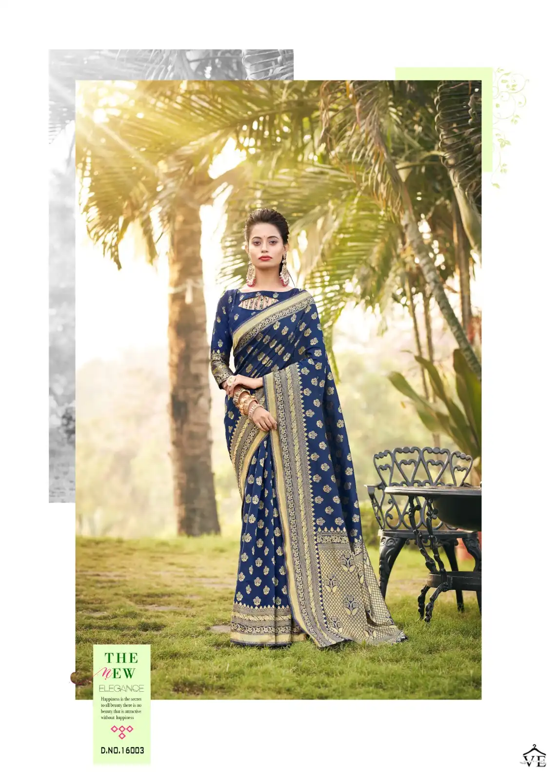 The Fabrica Shaz Soft Silk Jacquard Wholesale Saree Catalog — Wholesale Sarees, MPA wholesale from Surat - Gallery Image 6