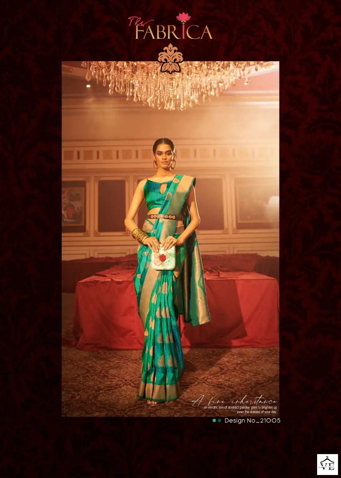 The Fabrica Sherlie Handloom Weaving Silk Wholesale Saree Catalog — Wholesale Sarees, MPA wholesale from Surat - Gallery Image 3