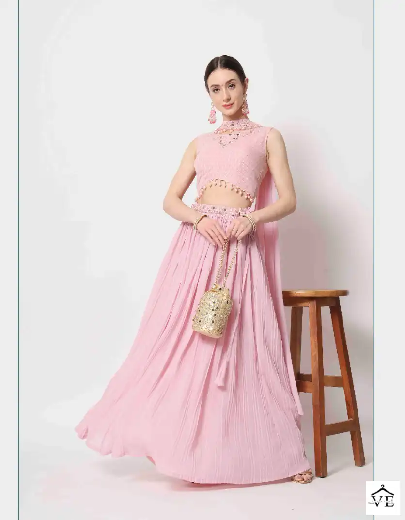 Shubhkala Vol 11 Chinon Silk Wholesale Lehenga Choli Catalog — Wholesale Lehenga, MPA wholesale from Surat — view 8