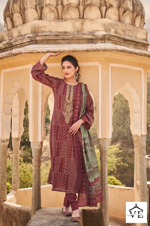 Kilory Trendz Silk Of Bandhej Viscose Wholesale Designer Salwar Suit Catalog — Wholesale Salwar Suits, MPA wholesale from Surat - Gallery Image 7