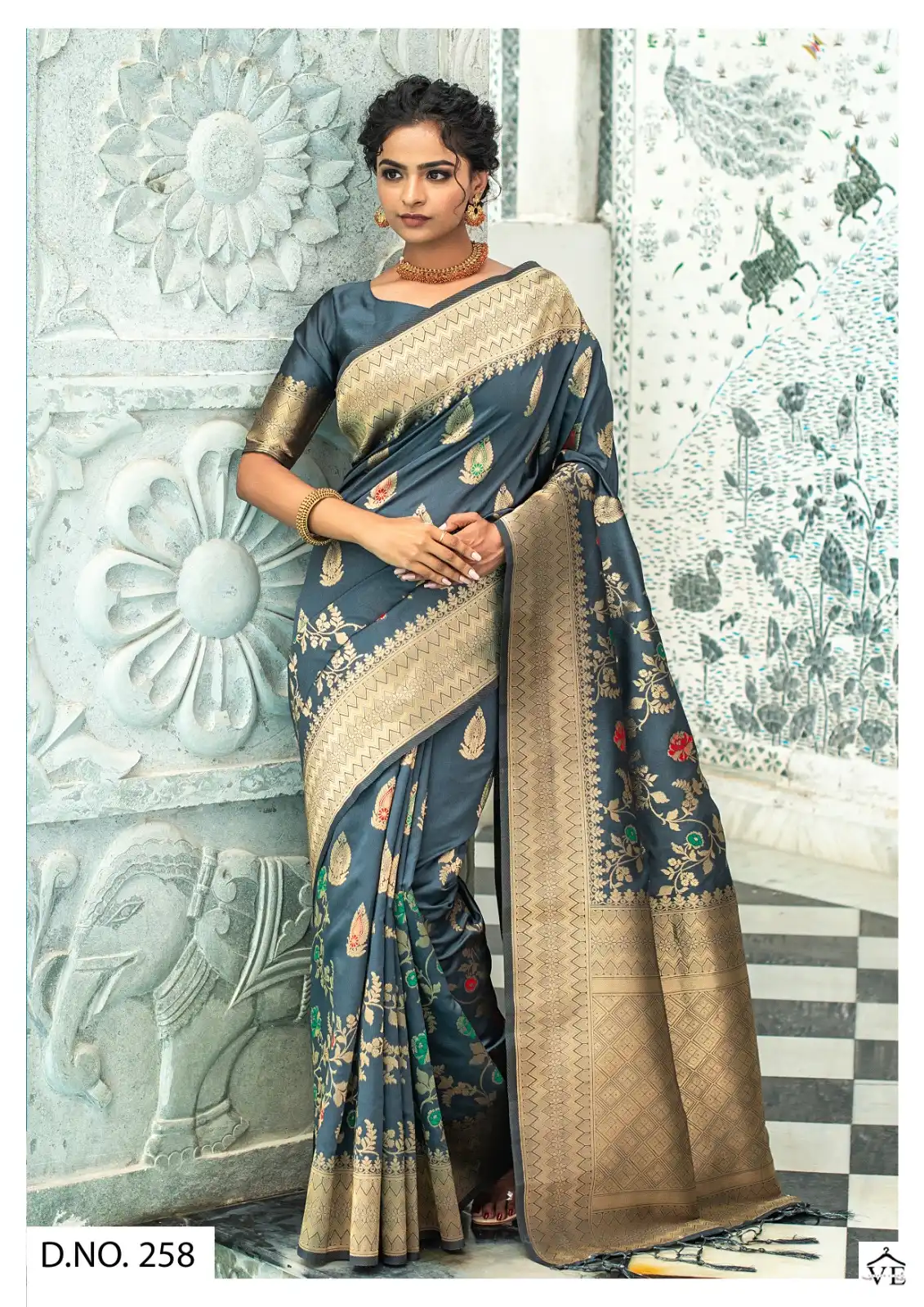 Vardan Ethnic Silki Vol 13 Soft Silk Wholesale Saree Catalog — Wholesale Sarees, MPA wholesale from Surat - Gallery Image 2