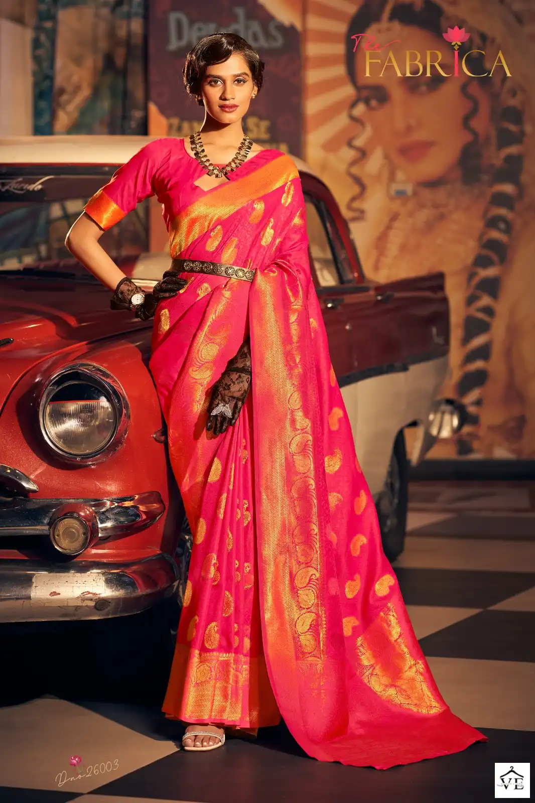 The Fabrica Simonetta Handloom Weaving Silk Wholesale Saree Catalog — Wholesale Sarees, MPA wholesale from Surat - Gallery Image 2