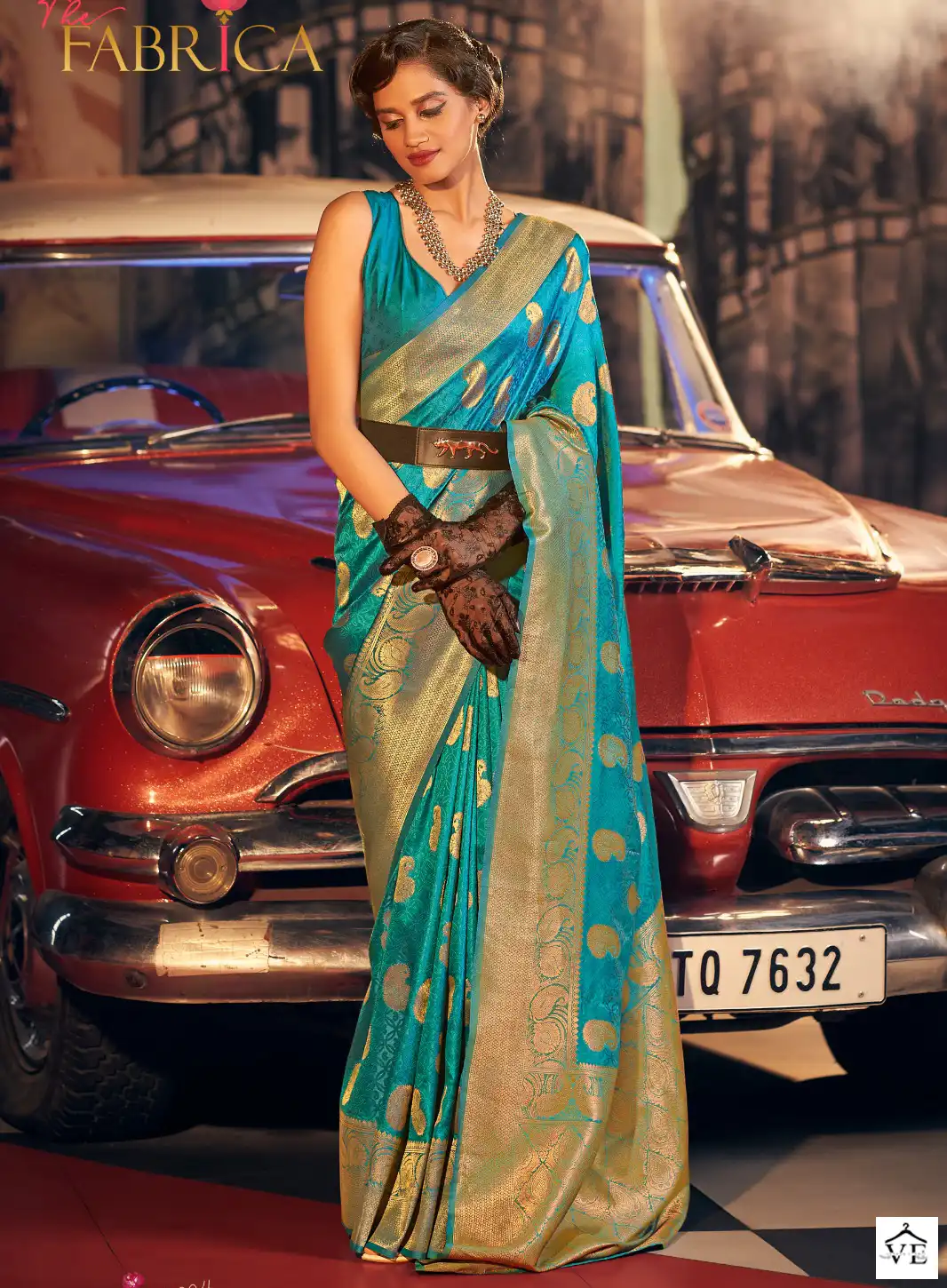 The Fabrica Simonetta Handloom Weaving Silk Wholesale Saree Catalog — Wholesale Sarees, MPA wholesale from Surat — view 1