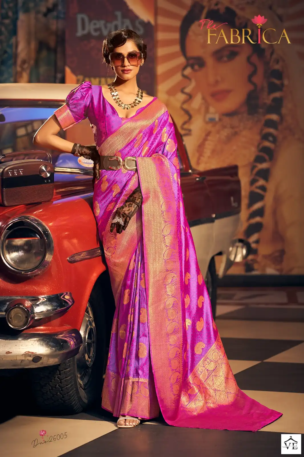 The Fabrica Simonetta Handloom Weaving Silk Wholesale Saree Catalog — Wholesale Sarees, MPA wholesale from Surat - Gallery Image 4