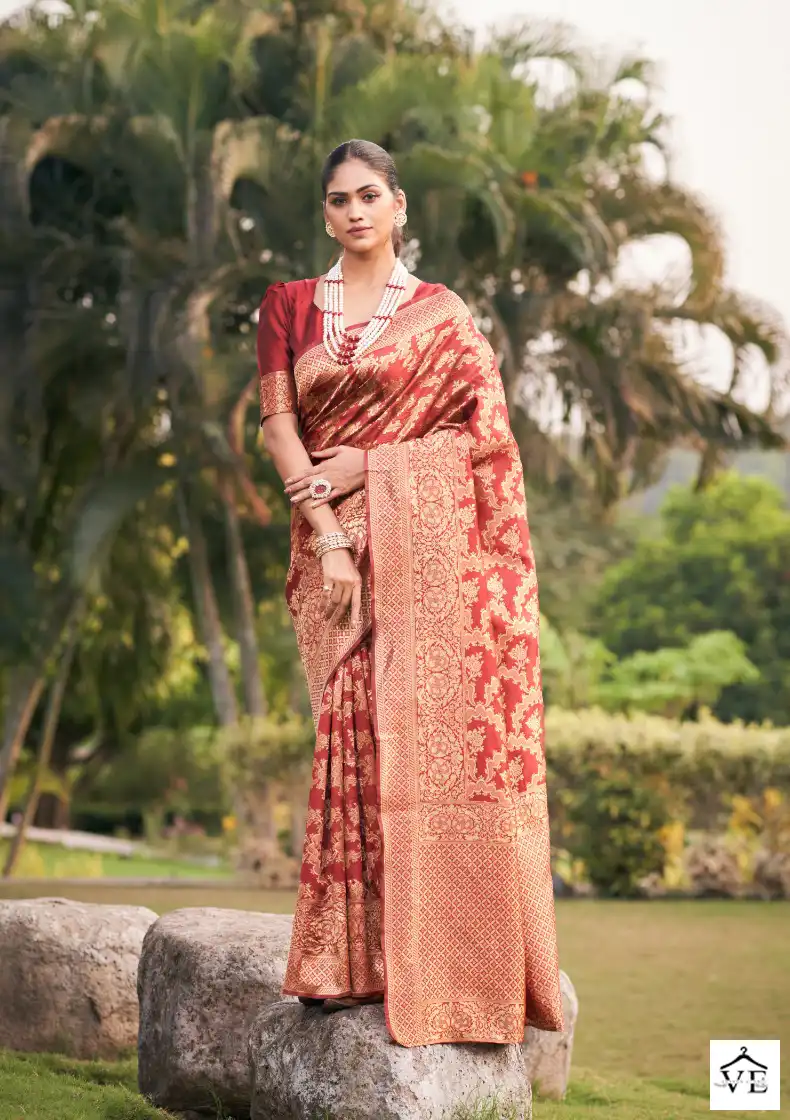 The Fabrica Siya Soft Silk Jacquard Wholesale Saree Catalog — Wholesale Sarees, MPA wholesale from Surat - Gallery Image 4