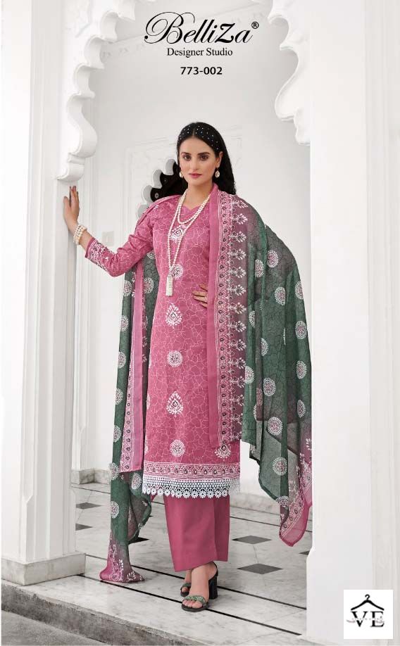 Belliza Designer Siyahi Cotton Wholesale Pakistani Salwar Suit Catalog — Wholesale Salwar Suits, MPA wholesale from Surat - Gallery Image 2