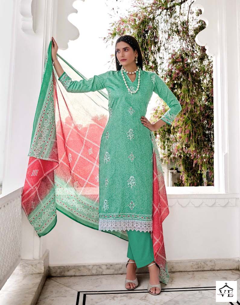 Belliza Designer Siyahi Cotton Wholesale Pakistani Salwar Suit Catalog — Wholesale Salwar Suits, MPA wholesale from Surat - Gallery Image 3