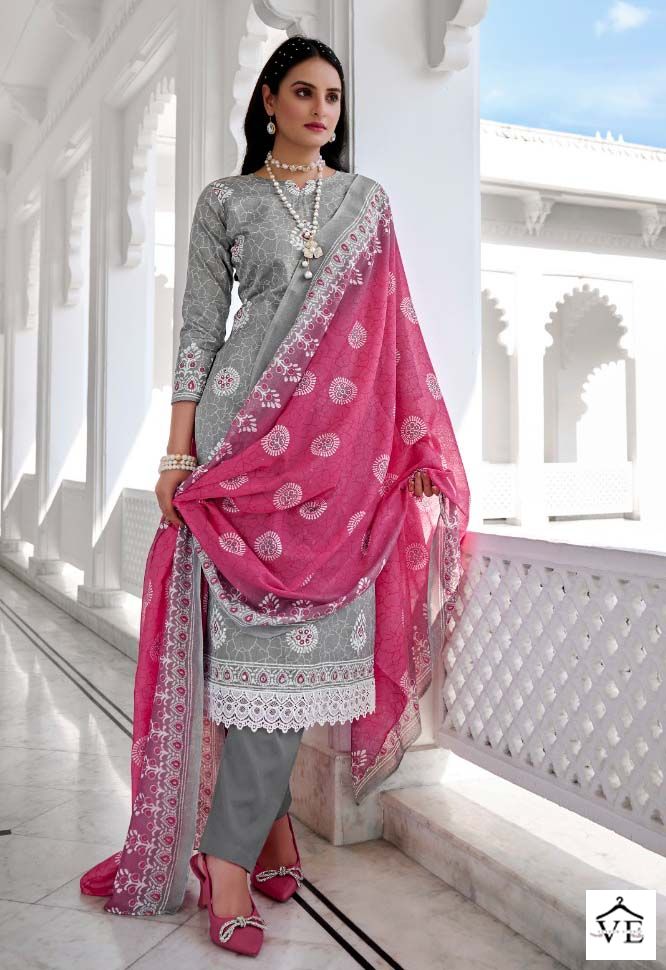 Belliza Designer Siyahi Cotton Wholesale Pakistani Salwar Suit Catalog — Wholesale Salwar Suits, MPA wholesale from Surat - Gallery Image 9
