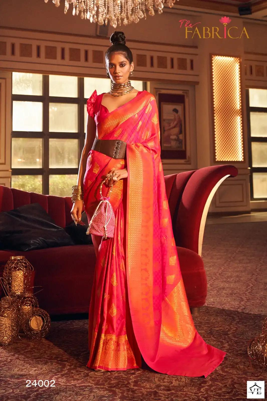 The Fabrica Skyla Handloom Weaving Silk Wholesale Saree Catalog — Wholesale Sarees, MPA wholesale from Surat - Gallery Image 6