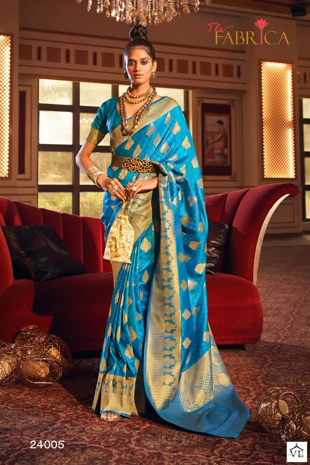 The Fabrica Skyla Handloom Weaving Silk Wholesale Saree Catalog — Wholesale Sarees, MPA wholesale from Surat - Gallery Image 3