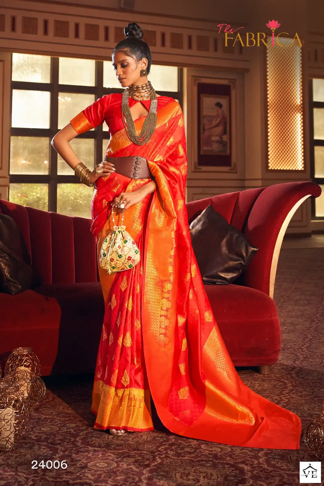The Fabrica Skyla Handloom Weaving Silk Wholesale Saree Catalog — Wholesale Sarees, MPA wholesale from Surat - Gallery Image 4