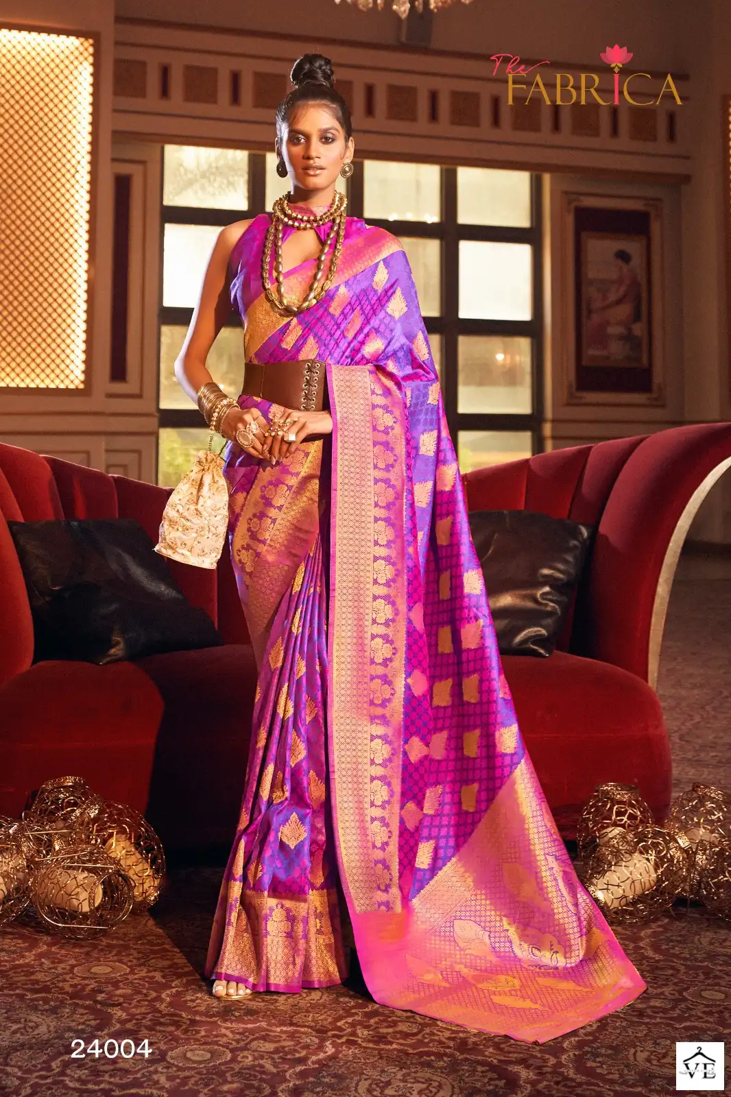 The Fabrica Skyla Handloom Weaving Silk Wholesale Saree Catalog — Wholesale Sarees, MPA wholesale from Surat - Gallery Image 5