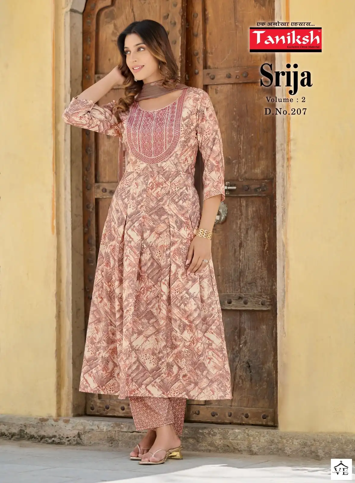 Tanishk Srija Vol 2 Rayon Wholesale Readymade Suits Catalog — Wholesale Salwar Suits, MPA wholesale from Surat - Gallery Image 8