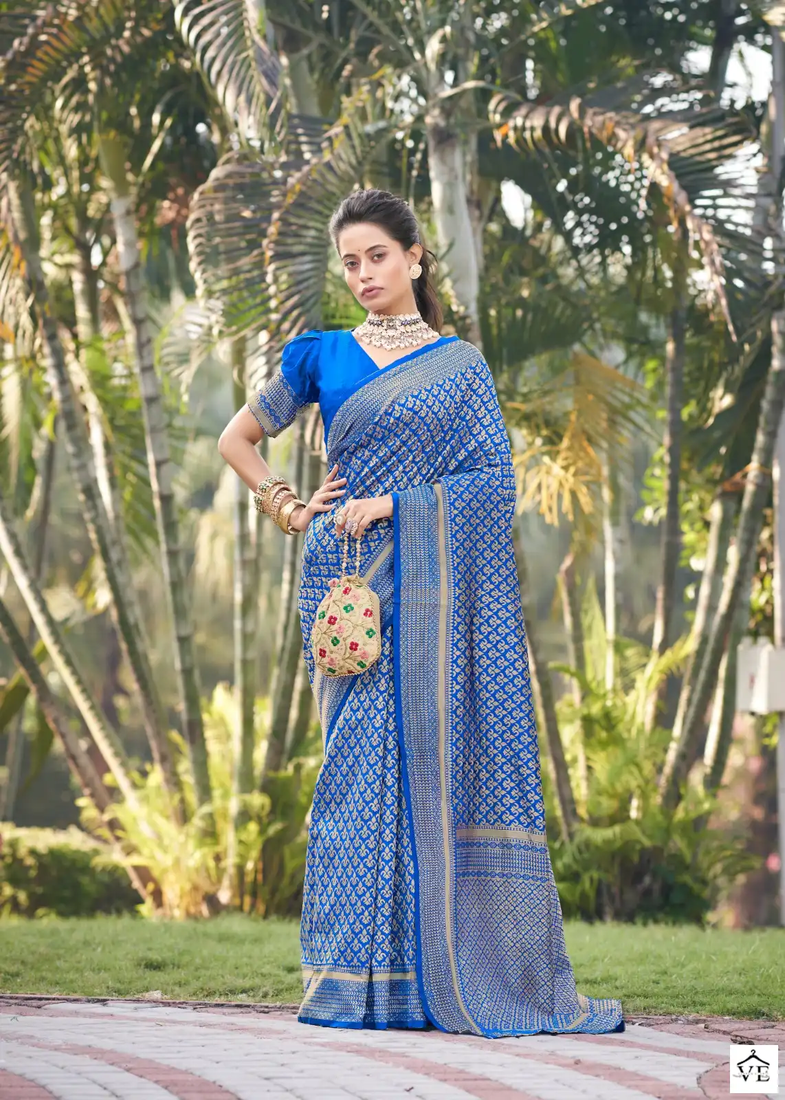 The Fabrica Stavya Soft Silk Jacquard Wholesale Saree Catalog — Wholesale Sarees, MPA wholesale from Surat - Gallery Image 5