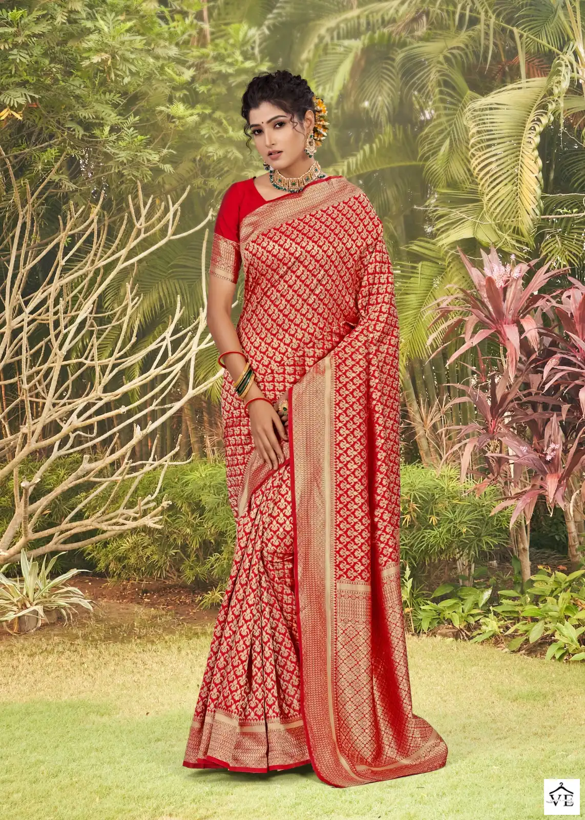 The Fabrica Stavya Soft Silk Jacquard Wholesale Saree Catalog — Wholesale Sarees, MPA wholesale from Surat - Gallery Image 3