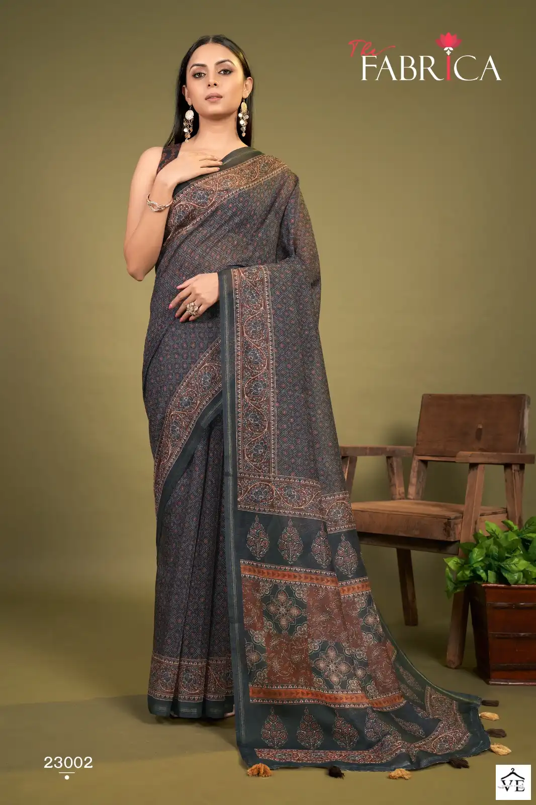 The Fabrica Stelvin Cotton Wholesale Saree Catalog — Wholesale Sarees, MPA wholesale from Surat - Gallery Image 5