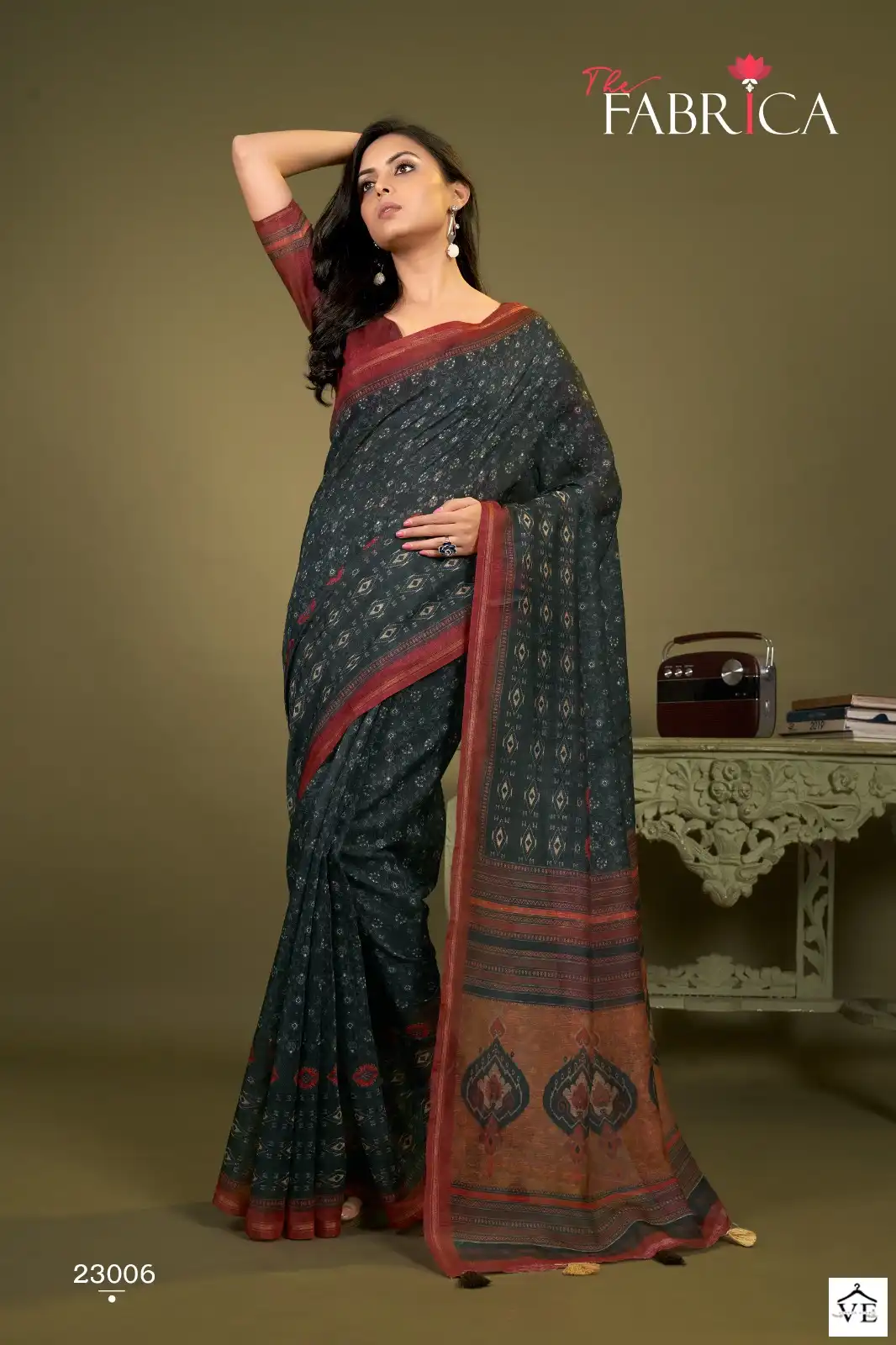 The Fabrica Stelvin Cotton Wholesale Saree Catalog — Wholesale Sarees, MPA wholesale from Surat - Gallery Image 10