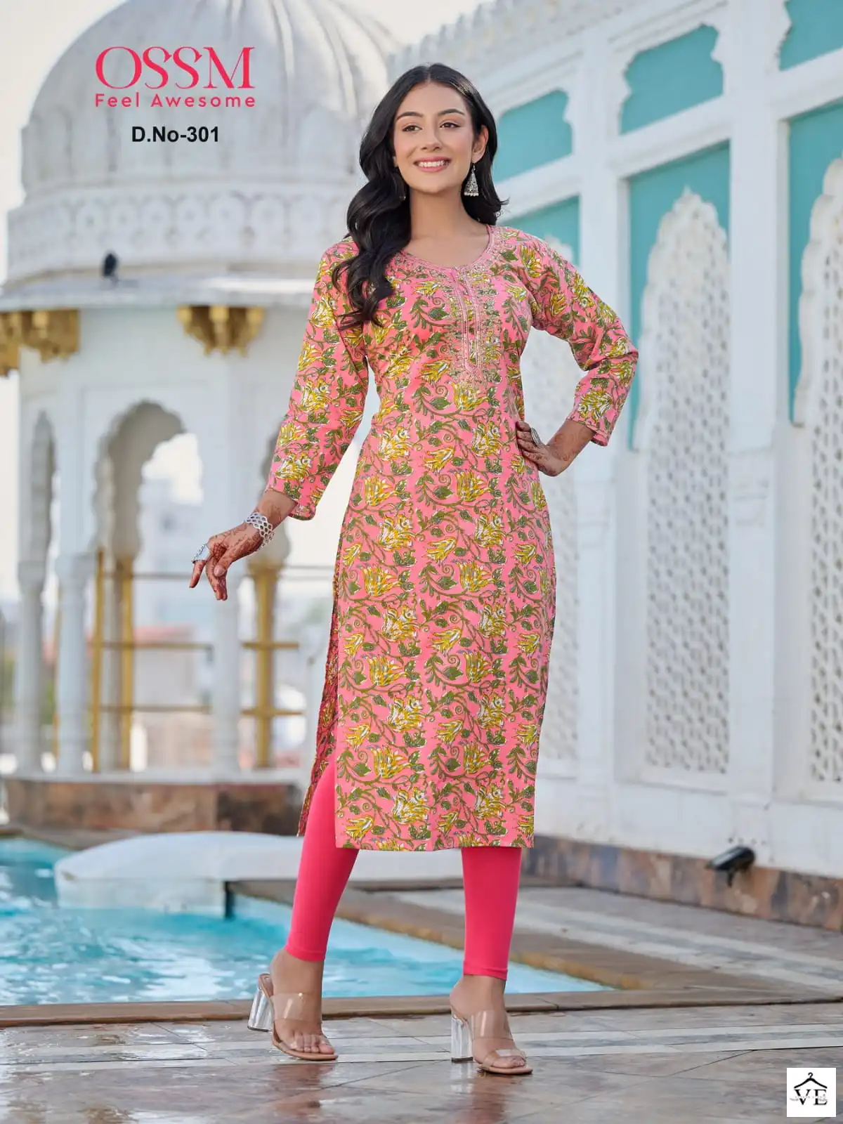 Ossm Summer Fashion Vol 3 Pure Cotton Wholesale Kurti Catalog — Wholesale Kurtis, MPA wholesale from Surat - Gallery Image 6