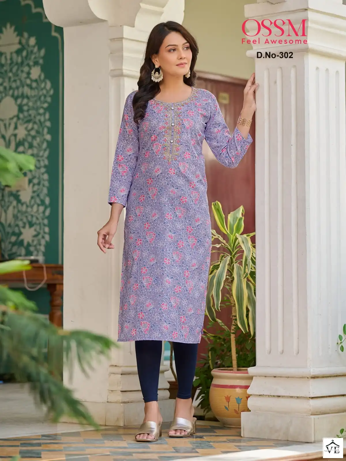 Ossm Summer Fashion Vol 3 Pure Cotton Wholesale Kurti Catalog — Wholesale Kurtis, MPA wholesale from Surat - Gallery Image 2