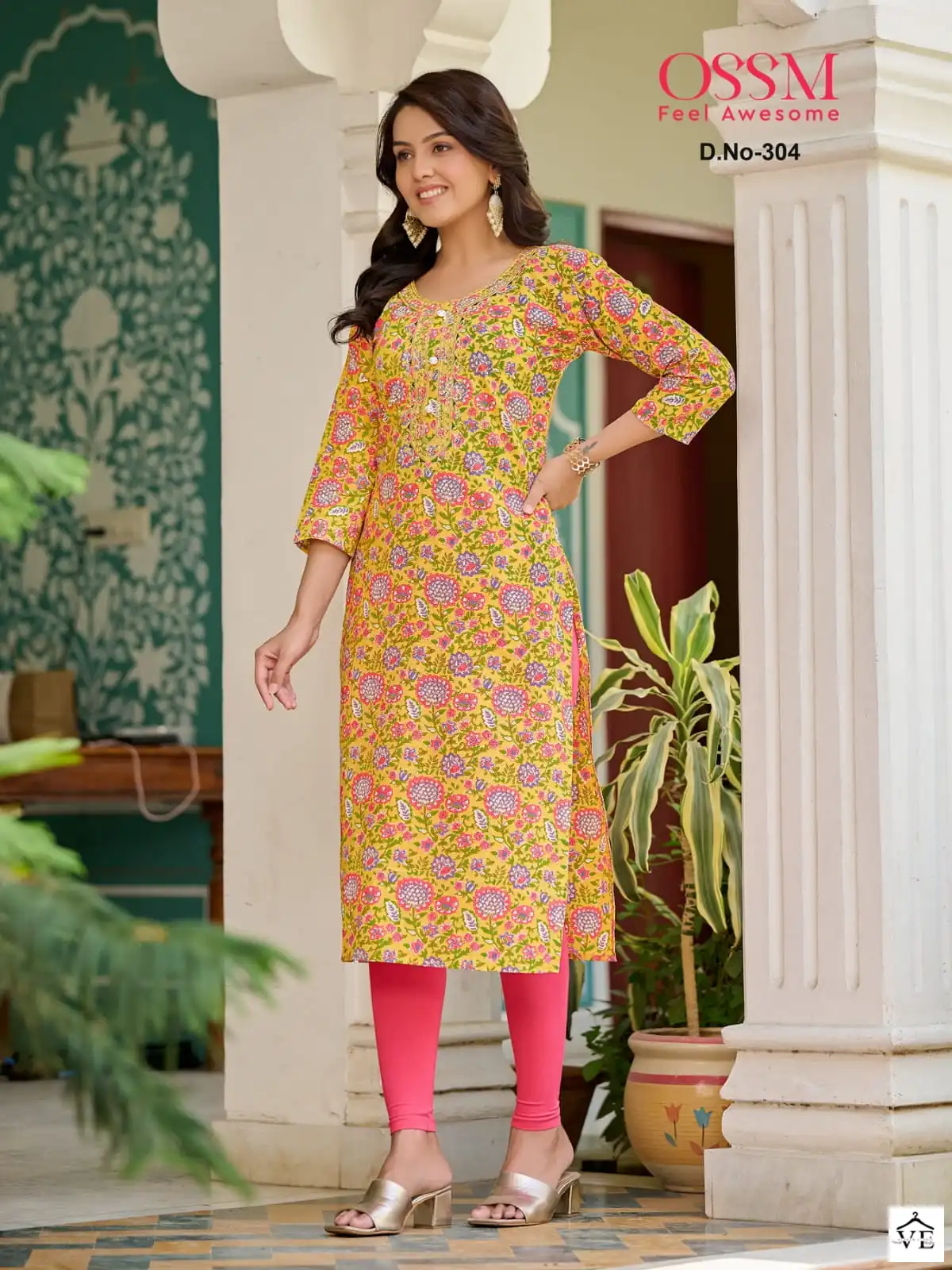 Ossm Summer Fashion Vol 3 Pure Cotton Wholesale Kurti Catalog — Wholesale Kurtis, MPA wholesale from Surat - Gallery Image 3