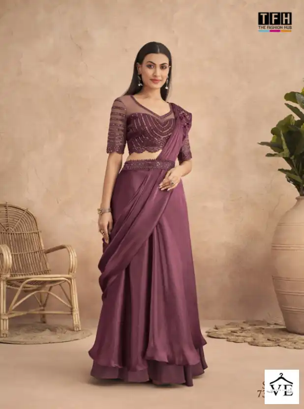 TFH Super Star 7301 Colour’s Fancy Wholesale Saree Catalog — Wholesale Sarees, MPA wholesale from Surat - Gallery Image 3