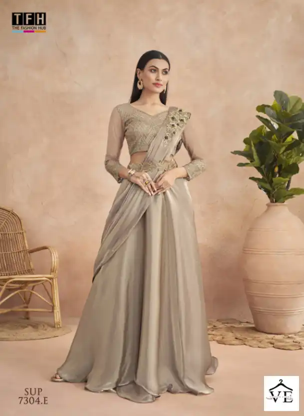 TFH Super Star 7304 Colour’s Fancy Wholesale Saree Catalog — Wholesale Sarees, MPA wholesale from Surat — view 5