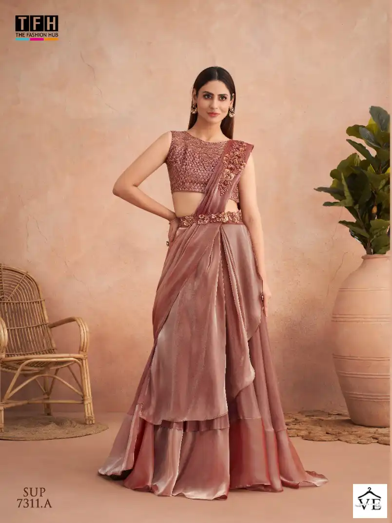 TFH Super Star 7311 Colour’s Fancy Wholesale Saree Catalog — Wholesale Sarees, MPA wholesale from Surat — view 6