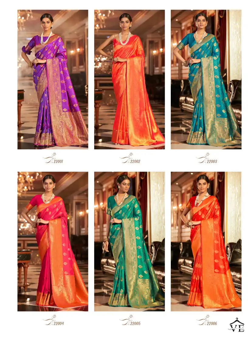 The Fabrica Swarna Handloom Weaving Silk Wholesale Saree Catalog — Wholesale Sarees, MPA wholesale from Surat — view 7